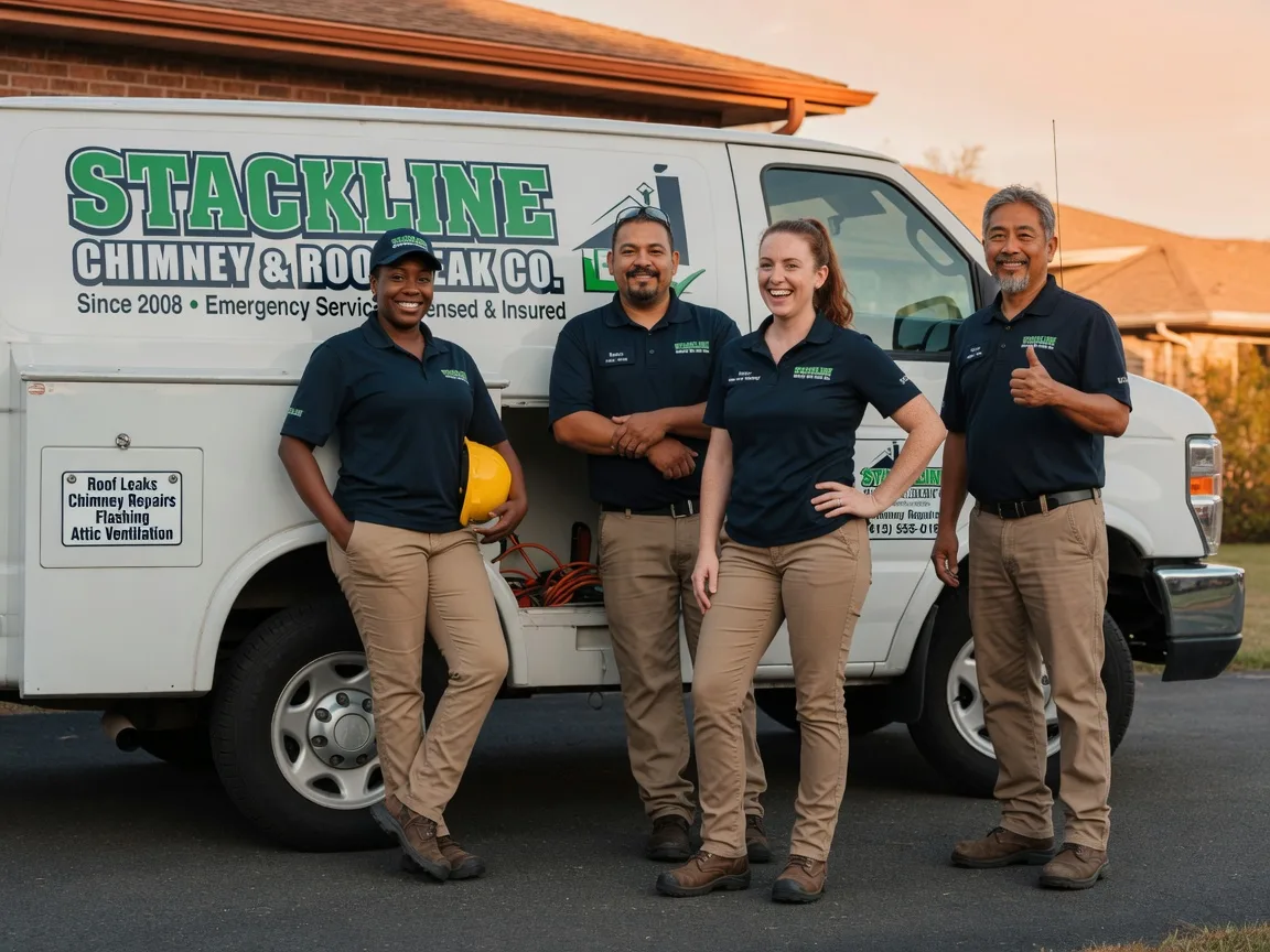 Chimney flashing repair company in Whittaker, MI